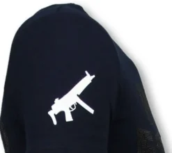 T-shirt Heren - Pablo Escobar Narcos - Blauw