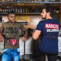 T-shirt Heren - Pablo Escobar Narcos - Groen