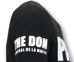 T-shirt Heren - Padrino Corleone - Zwart