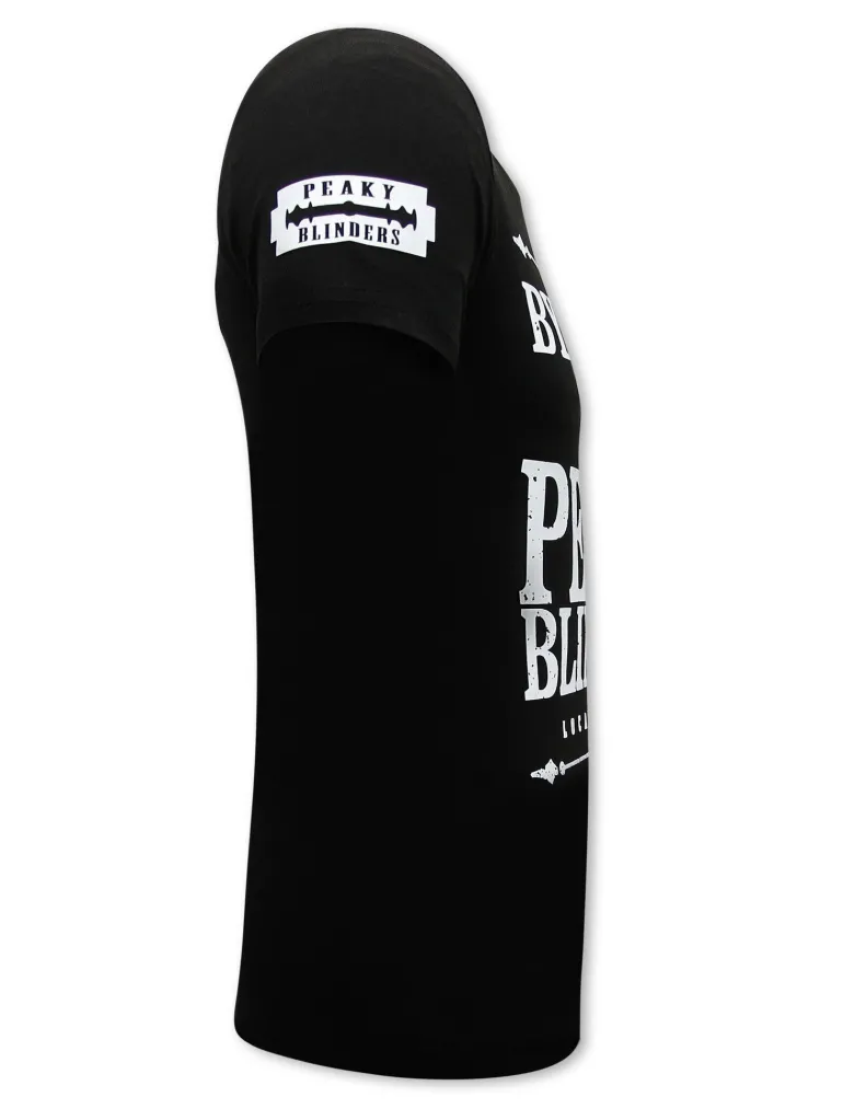 T-shirt Heren - Peaky Blinders - Zwart