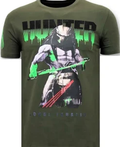 T-shirt Heren - Predator Hunter - Groen