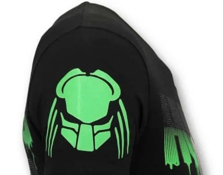 T-shirt Heren - Predator Hunter - Zwart