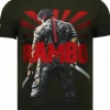 T-shirt Heren - Rambo - Groen