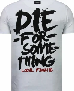 T-shirt Heren - Rambo - Wit