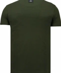 T-shirt Heren - Skull Rebel - Groen