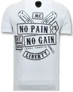 T-shirt Heren - Sons Of Anarchy - Wit