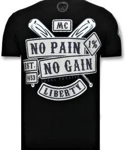 T-shirt Heren - Sons Of Anarchy - Zwart