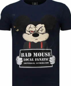 T-shirt Heren - State Prison - Blauw