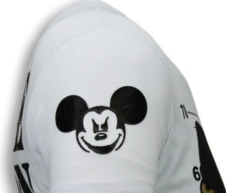 T-shirt Heren - State Prison - Wit