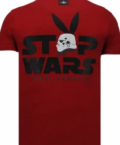 T-shirt Heren - Stormbitch - Bordeaux