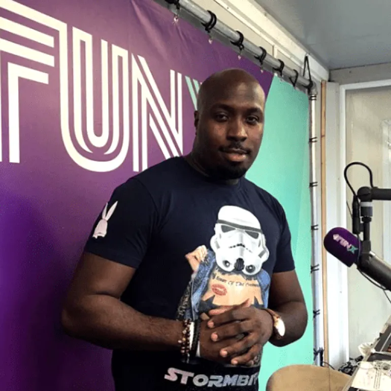 T-shirt Heren - Stormbitch - Blauw