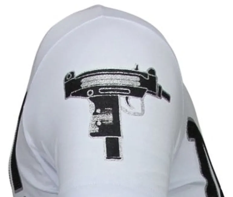 T-shirt Heren - Terror Panda - Wit