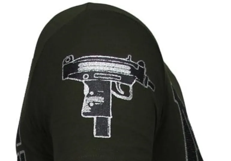 T-shirt Heren - Terror Panda - Groen