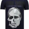 T-shirt Heren - The Don Skull - Blauw