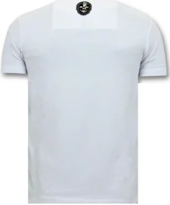 T-shirt Heren - Transformers - Wit