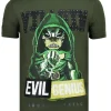 T-shirt Heren - Villain Duck - Groen