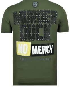 T-shirt Heren - Villain Duck - Groen