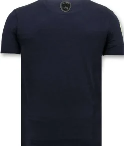 T-shirt Heren - We Are Anonymous - Blauw