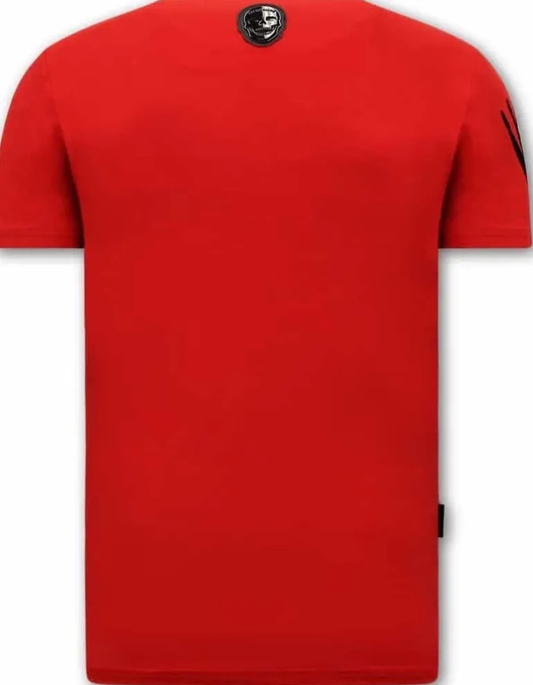 T-shirt Heren - Wolverine - Rood