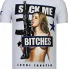 T-shirt Heren - Young Rich Famous - Wit
